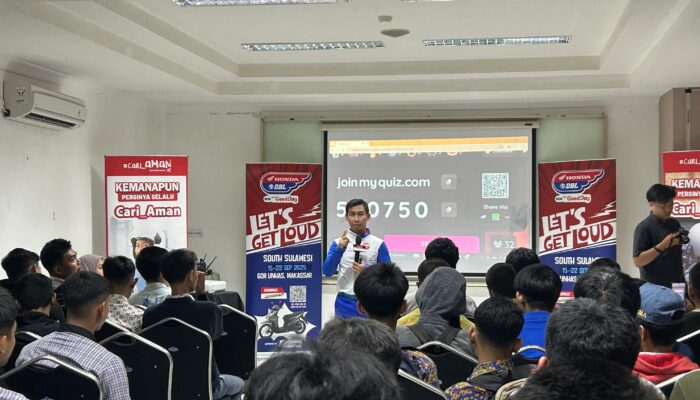 Asmo Sulsel Tanamkan Kesadaran Safety Riding pada Supporter Honda DBL 2025