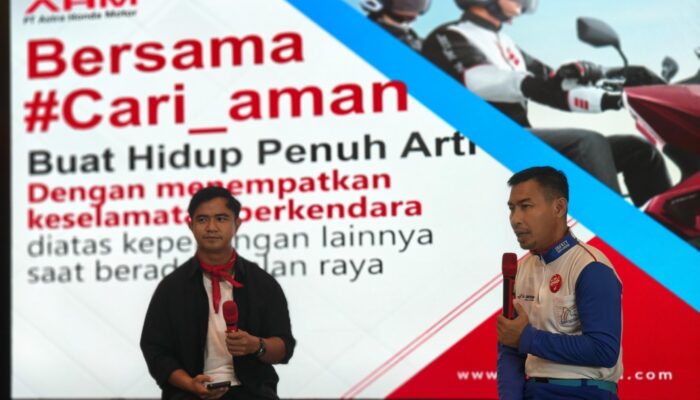 Asmo Sulsel Ajak Komunitas DTeam Makassar Terapkan Safety Riding di Jalan Raya