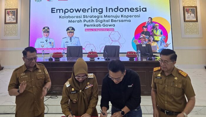 Indosat Ooredoo Hutchison dan Pemkab Gowa Percepat Transformasi Digital Desa