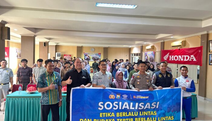 Asmo Sulsel Gandeng Jasa Raharja dan Polda Sulsel Gelar Seminar Safety Riding “Di Jalan Fokus, Kuliah Mulus” untuk 170 Mahasiswa STIEM Bongaya