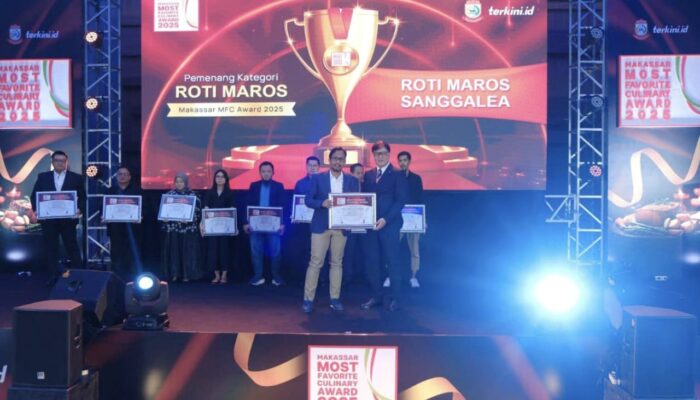 Roti Maros Sanggalea Pertahankan Predikat Kuliner Terfavorit di MFC Award 2025