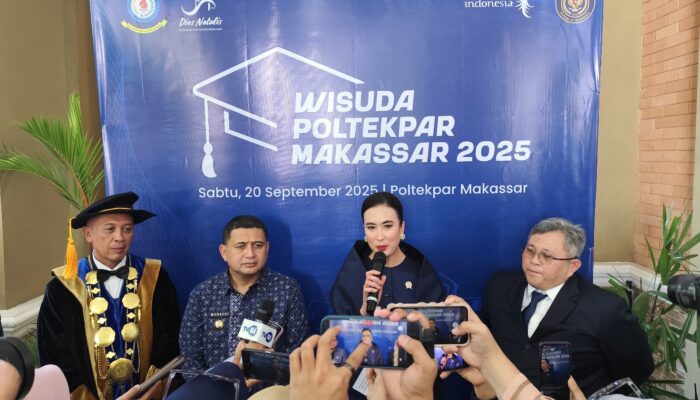 Poltekpar Makassar Wisuda 565 Lulusan, Menpar Dorong Jadi Nakhoda Pariwisata Indonesia