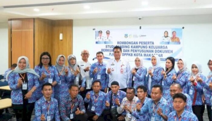 DPPKB Makassar Terima Studi Banding dari DPPKB Kolaka Timur untuk Pengembangan Kampung Keluarga Berkualitas