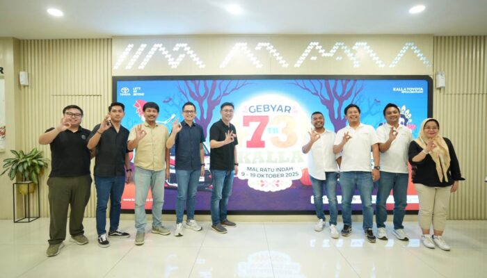 Gebyar 73 Tahun Kalla: Kalla Toyota Tawarkan Smart Upgrade dan 73 Hadiah Spesial untuk Pelanggan Setia