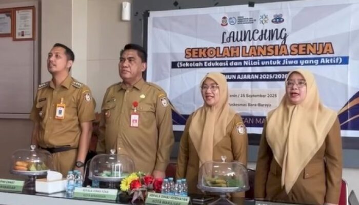 Pemkot Makassar Dorong Lansia Tetap Aktif Lewat Sekolah Lansia Senja Bara-Baraya