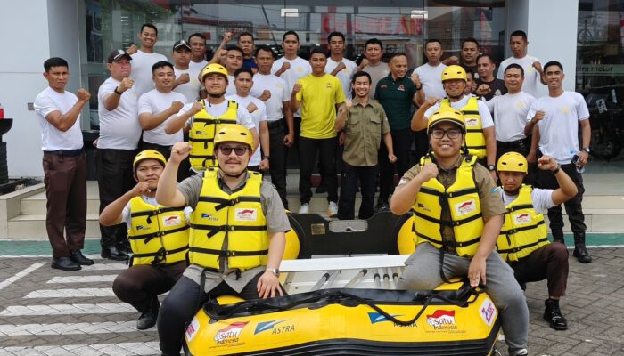 Grup Astra Makassar Gelar Refreshment Unit Tanggap Darurat di Main Dealer Asmo Sulsel