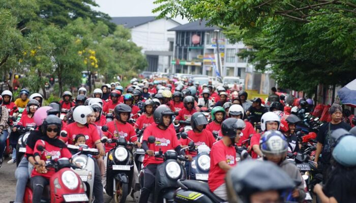 Astra Motor Sulsel Bagikan Tips Aman Berkendara Saat Konvoi di Tengah Lalu Lintas Padat Perkotaan