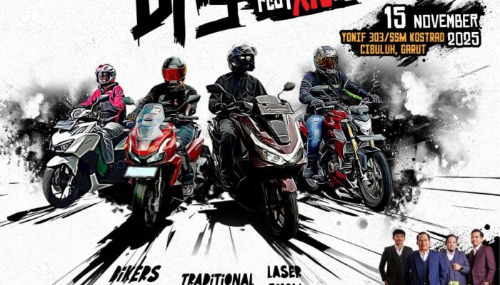 Semarak Puncak Honda Bikers Day 2025, Puluhan Ribu Bikers akan Kunjungi Garut