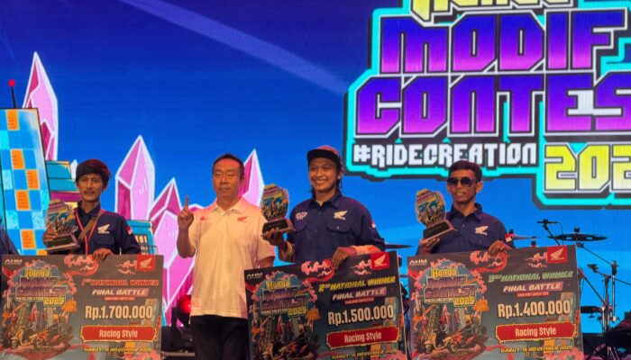 Asmo Sulsel Borong Juara di Ajang Honda Modif Contest Nasional 2025