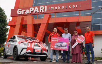Telkomsel Apresiasi Pelanggan Setia dengan Hadiah Mobil Listrik SIMPATI HOKI