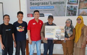 Telkomsel dan Pelanggan Wujudkan Konservasi Lamun serta Rumah Kultivasi di Desa Maharayya Kepulauan Selayar