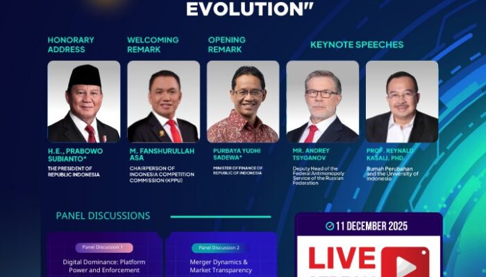 KPPU Gelar JICF 2025: Menata Regulasi Persaingan di Era Algoritma Digital