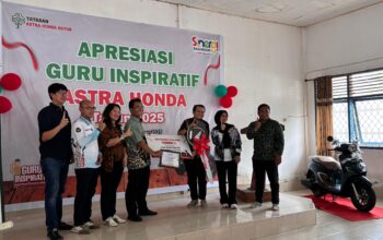Asmo Sulsel & Yayasan Astra Honda Motor Berikan Apresiasi kepada Guru Inspiratif Nasional Asal Konawe