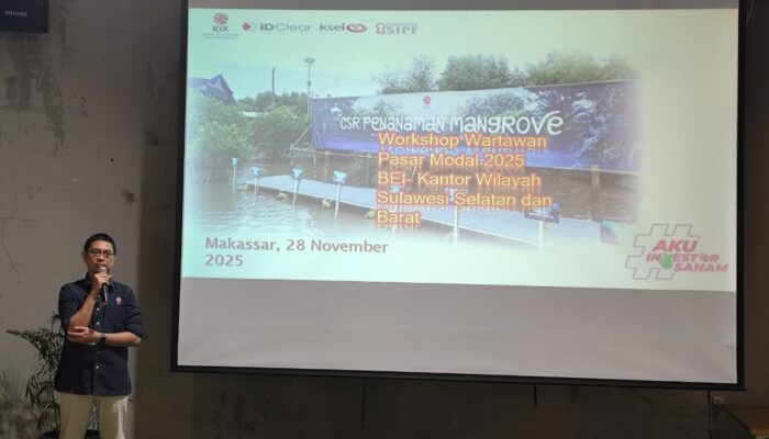 Transaksi Pasar Modal Sulsel–Sulbar Tertinggi Tiga Tahun, 2025 Tembus Rp36,49 Triliun