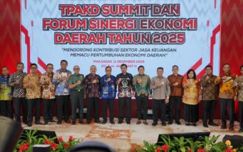 OJK Sulselbar dan Pemprov Sulsel Perkuat Sinergi Akses Keuangan Lewat TPAKD Summit 2025