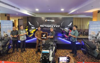 Sprinto Hadir di Makassar, Motor Listrik Indomobil eMotor Siap Jawab Mobilitas Urban