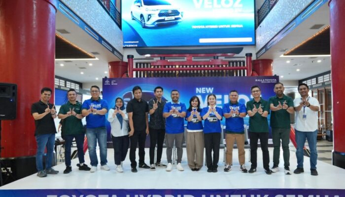 Veloz Hybrid EV Resmi Meluncur di Makassar, Kalla Toyota Perkuat Dominasi Pasar Hybrid Sulawesi
