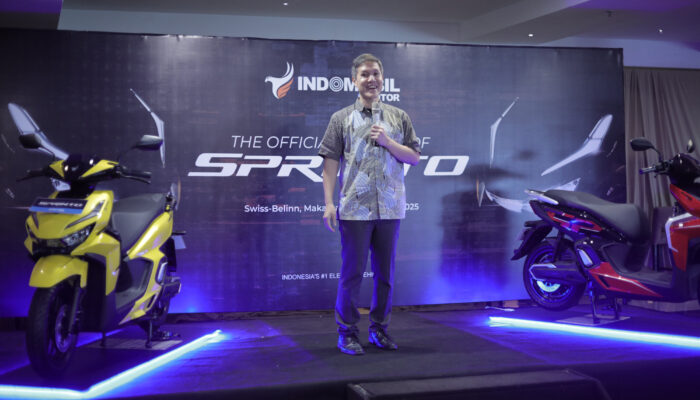 Sprinto Hadir di Makassar, Motor Listrik Indomobil eMotor Siap Jawab Mobilitas Urban