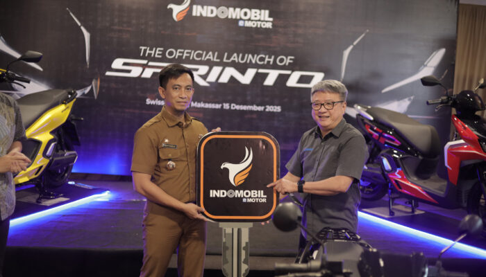 Indomobil Emotor Serahkan 38 Unit Tyranno ke DLH Makassar Saat Peluncuran Sprinto
