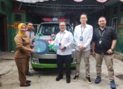 PT Pegadaian Salurkan Ambulans Baru untuk Puskesmas Perawatan Saleman