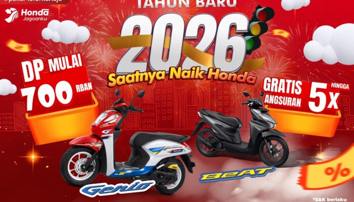 Awal Tahun Lebih Hemat! Asmo Sulsel Tawarkan Promo Motor Honda Sepanjang Januari
