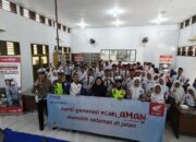 Asmo Sulsel dan Polres Gowa Edukasi Safety Riding untuk Pelajar SMKN 4 Gowa