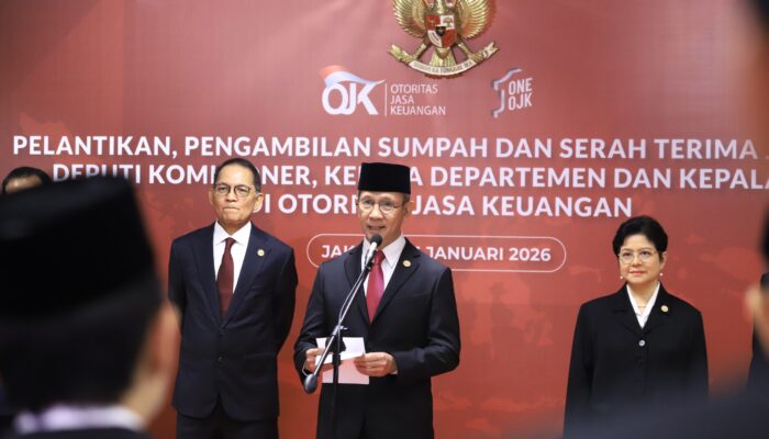 OJK Resmikan Pejabat Baru untuk Perkuat Pengawasan dan Transformasi Organisasi