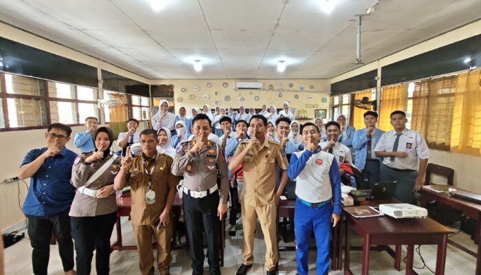 Dukung Operasi Keselamatan Pallawa 2026, Asmo Sulsel Beri Edukasi Berkendara Aman di SMAN 5 Parepare