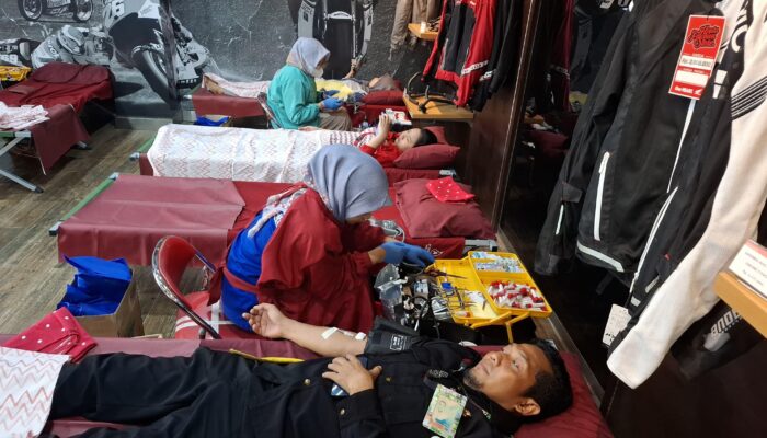 Asmo Sulsel Gelar Donor Darah Rutin, Sekaligus Rayakan HUT Astra ke-69