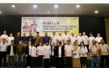 Jalin Sinergi dengan IKPI Makassar, Pajak Makassar Utara Gelar Sosialisasi SPT Tahunan Menggunakan Coretax