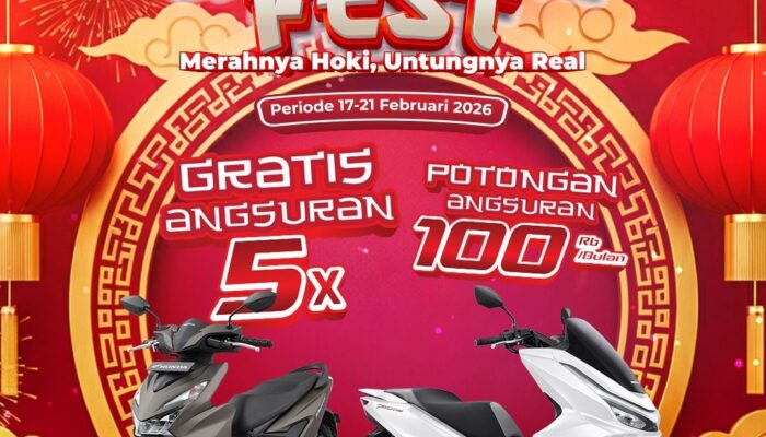 Asmo Sulsel Hadirkan Promo Spesial untuk Seluruh Motor Matic Dalam Rangka Sambut Imlek 2026