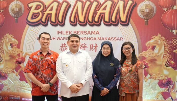 Imlek Jadi Momentum Pererat Persaudaraan, Appi: Makassar Milik Kita Bersama