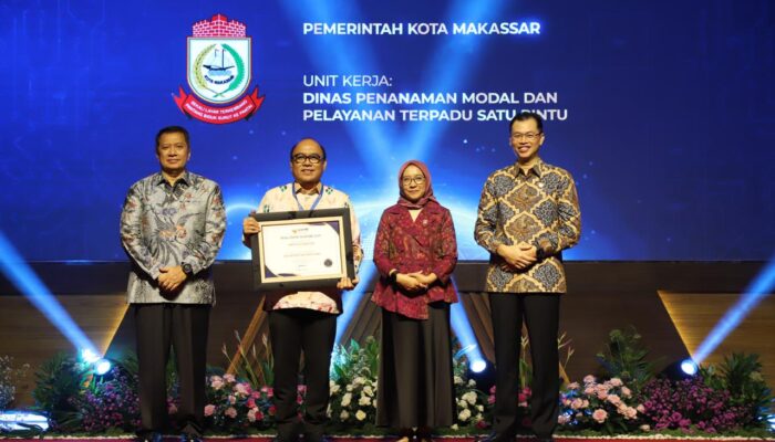 DPM-PTSP Makassar Ukir Sejarah, Raih WBK dari Menteri PANRB