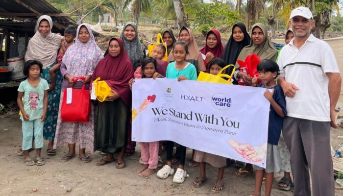 Hyatt Place Makassar Salurkan Donasi Tahun Baru untuk Aceh dan Sumatera