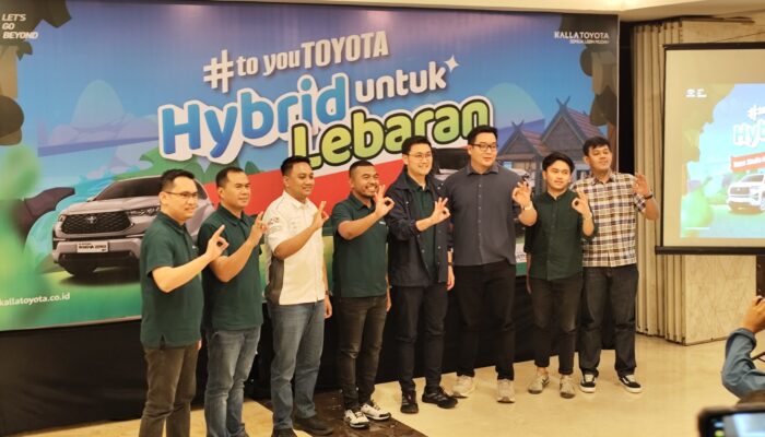 Kalla Toyota Luncurkan New Veloz Hybrid EV di TSM Makassar, Pengunjung Bisa Langsung Test Drive!