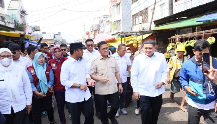 Jelang Idulfitri 1447 H, Wali Kota Makassar dan Mendag Sidak Harga di Pasar Terong