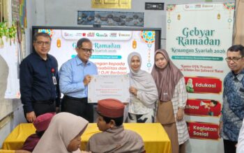 Literasi Keuangan Syariah Menjangkau Disabilitas, OJK Sulselbar Gelar Edukasi di SLB YPKCNI