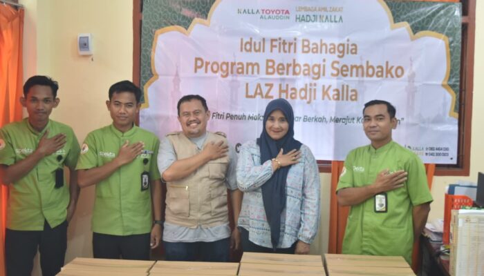 LAZ Hadji Kalla Salurkan Ribuan Paket Sembako, Jangkau 23 Kabupaten hingga Pertengahan Ramadan