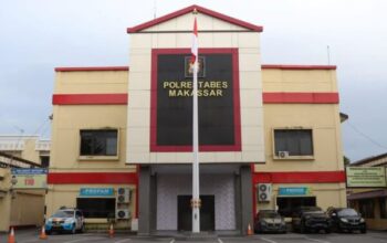 Gerombolan Geng Motor Serang Markas Samapta Polrestabes Makassar Saat Waktu Berbuka