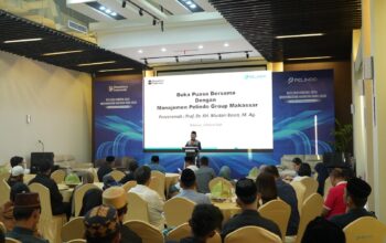 Pelindo Regional 4 Gelar Buka Puasa Bersama Pedagang Asongan di Pelabuhan Makassar