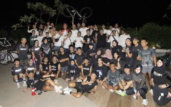 NIPAH PARK Gelar Social Sunset “Ramadhan Ride and Run”, Ngabuburit Aktif Bareng Komunitas Makassar