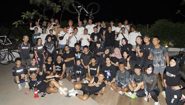 NIPAH PARK Gelar Social Sunset “Ramadhan Ride and Run”, Ngabuburit Aktif Bareng Komunitas Makassar