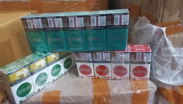Bea Cukai Makassar Tingkatkan Operasi, Amankan Rokok Ilegal Hingga Februari 2026