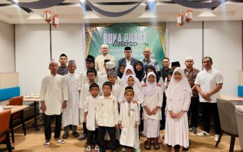 Vasaka Hotel Makassar Berbagi Kebahagiaan Ramadan Bersama Anak Yatim