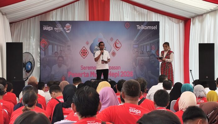 Mudik Hepi 2026: Telkomsel Berangkatkan 200 Pemudik dari Makassar Berkat Donasi Poin Pelanggan