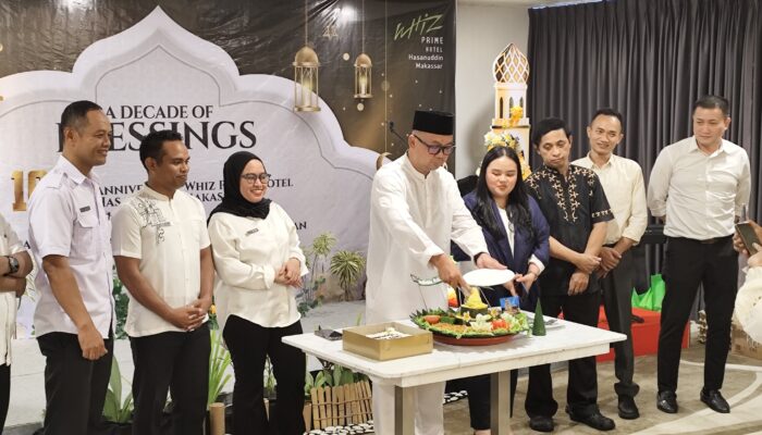 Rayakan 10 Tahun, Whiz Prime Hasanuddin Makassar Usung “A Decade of Blessings”