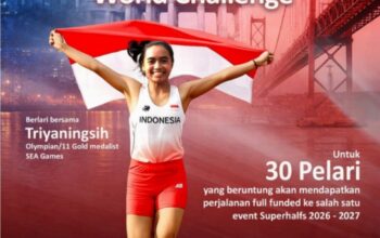 Emados Berangkatkan 30 Pelari Indonesia ke Eropa Lewat SuperHalfs Challenge