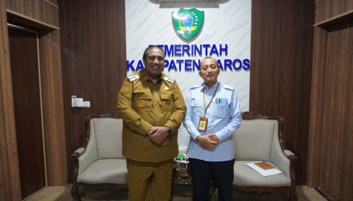 KPP Pratama Maros dan Pemkab Maros Bahas Kepatuhan Pajak Dana Desa