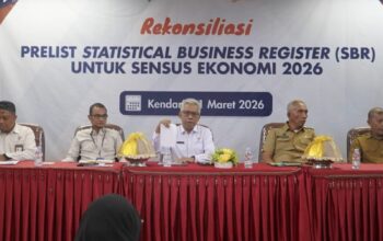 Pajak Kendari dan BPS Sultra Sinkronkan Data Usaha Jelang Sensus Ekonomi 2026