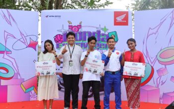 Asmo Sulsel Gelar Honda ExtravagenZ di SMK 6 Ambon, Padukan Edukasi Safety Riding dan Pengembangan Bakat Siswa